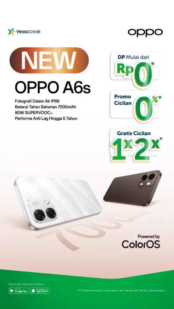 Cicilan hp Oppo