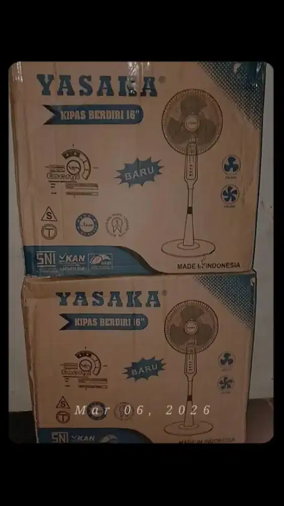 Kipas yasaka baru berdiri 16