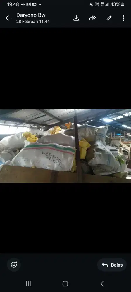 Busa potongan sisa pabrik mebel