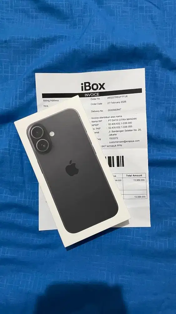 Jual iPhone 16 128gb (segel/greenpeal)
