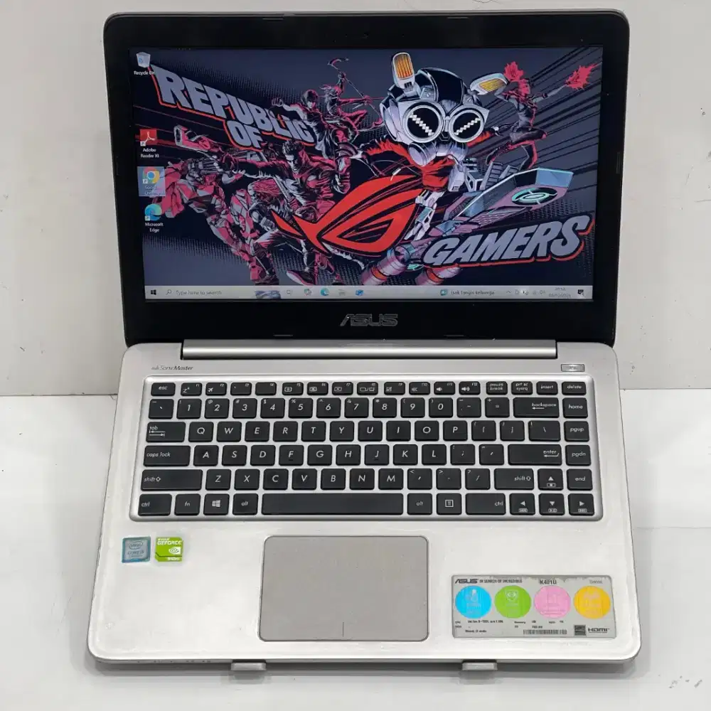 LAPTOP ASUS K401U CORE i5 GEN7 NVIDIA 940MX