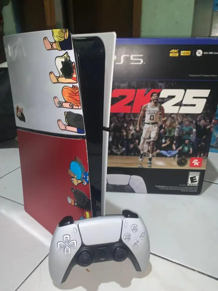 PS5 Slim 1TB + ext HDD 500GB FULLGAME