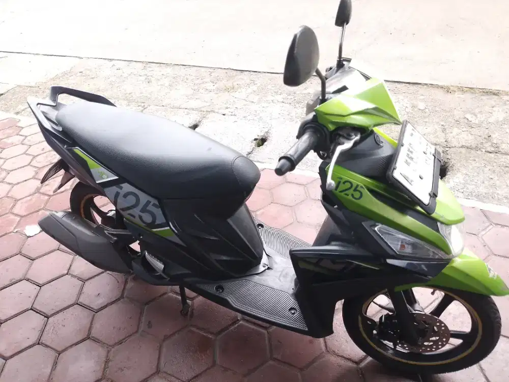 Yamaha M3 Mio 125 hijau alamat panongan citra raya