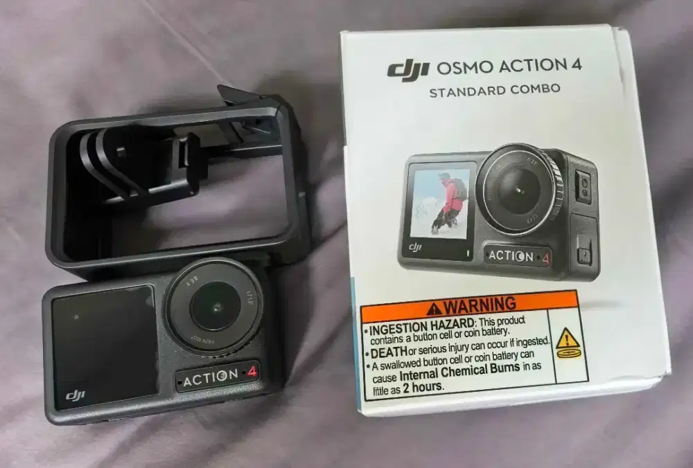 DJI Osmo Action 4 Standard Combo
Kondisi Like New