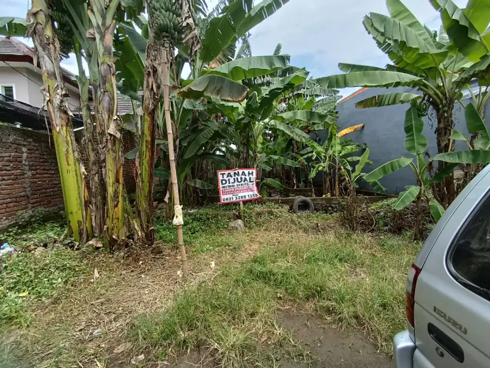 Dijual Tanah Kavling SHM, barat MTSN 6 PASURUAN