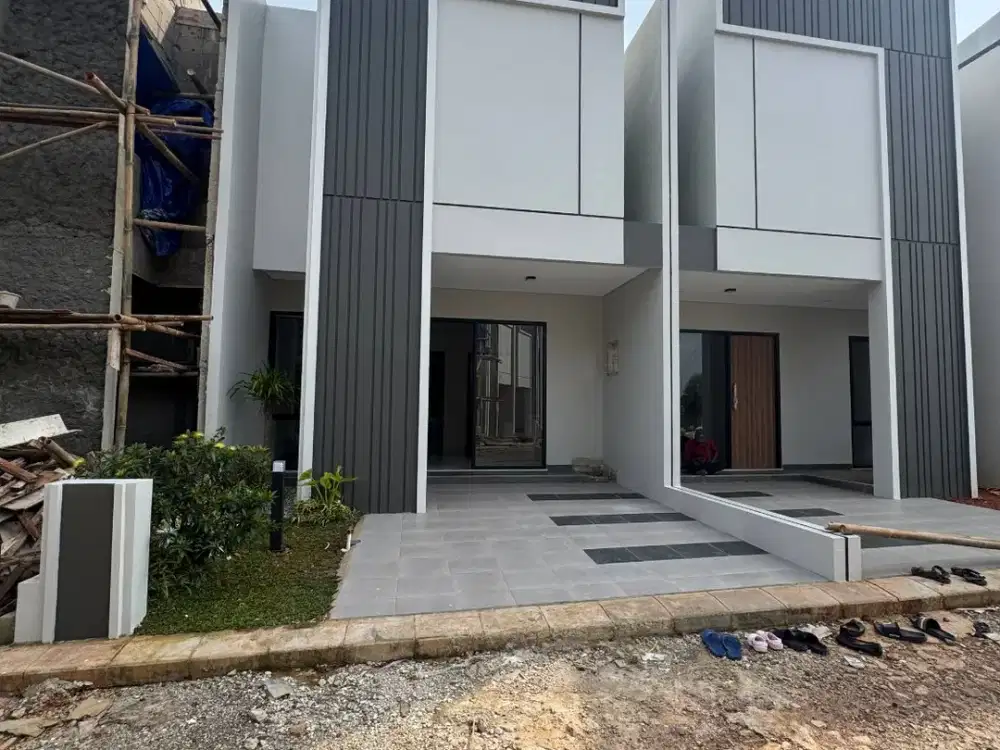 Perumahan tanpa dp siap huni listrik underground  dekat transjakarta