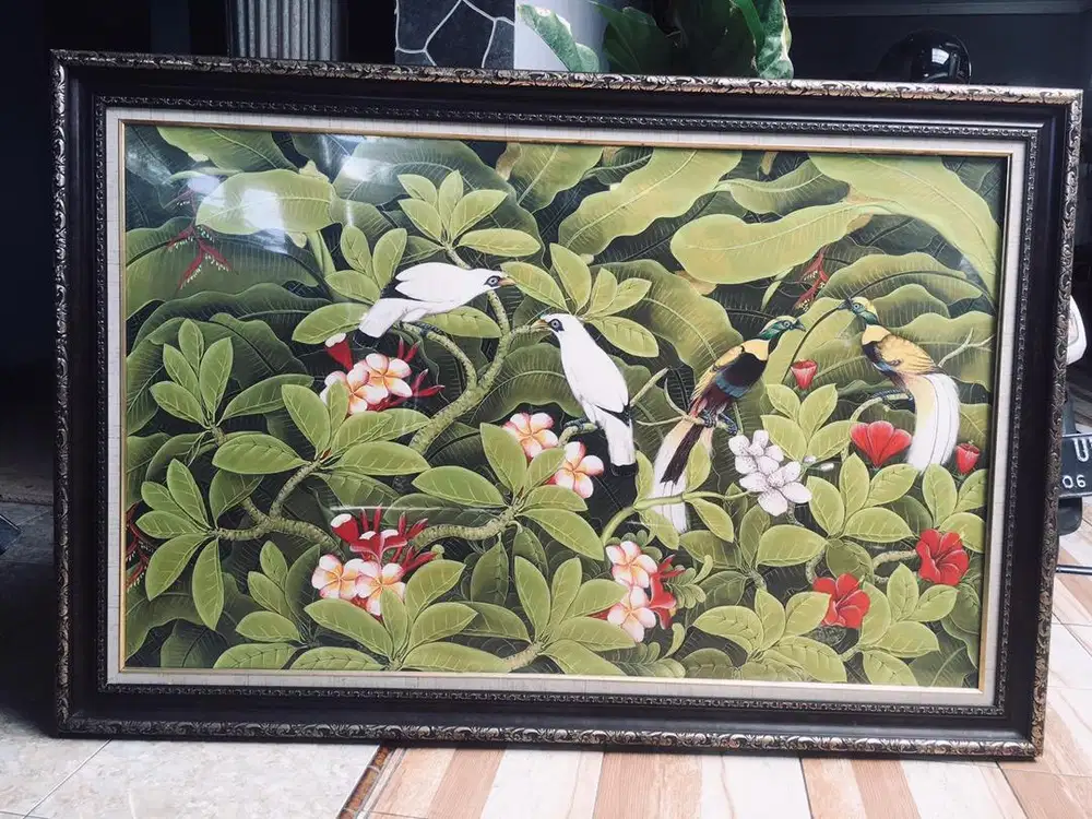 Jual lukisan borongan (lima lukisan)