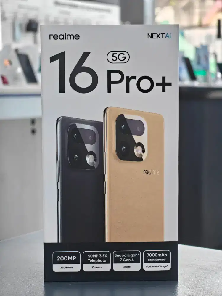 [ FLASH SALE MARET 2026 ] REALME 16 PRO+ 12/512