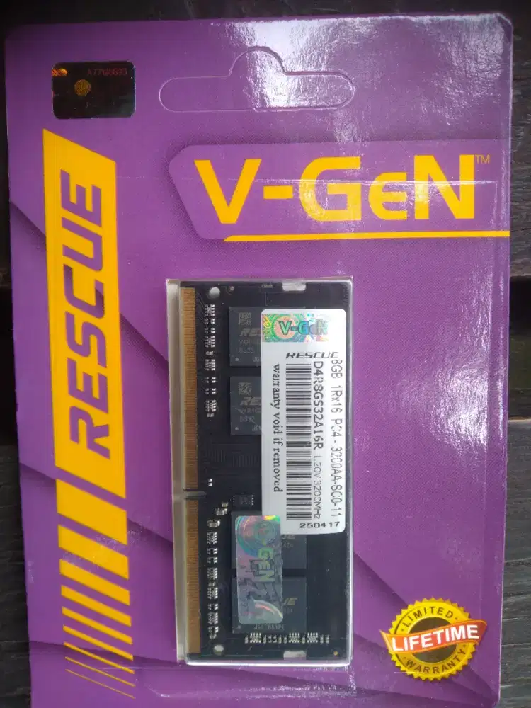 《JUAL BORONGAN>>RAM for laptop 8Gb DDR4- 3200 V-GEN