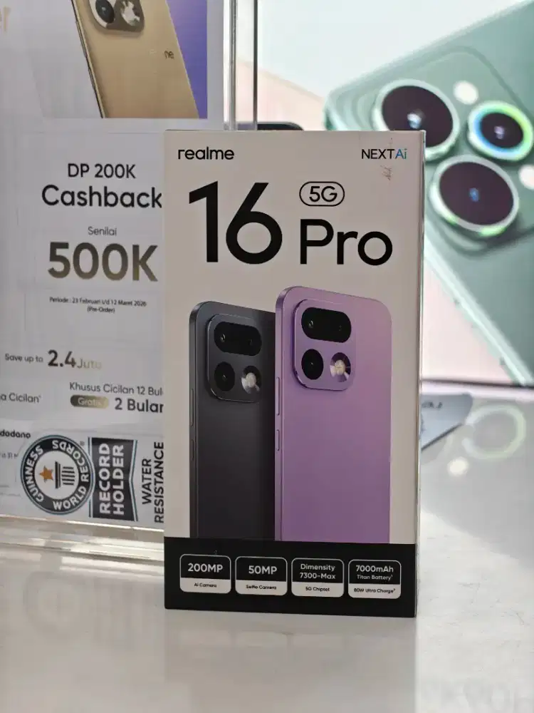 [ FLASH SALE MARET 2026 ] REALME 16 PRO 12/256