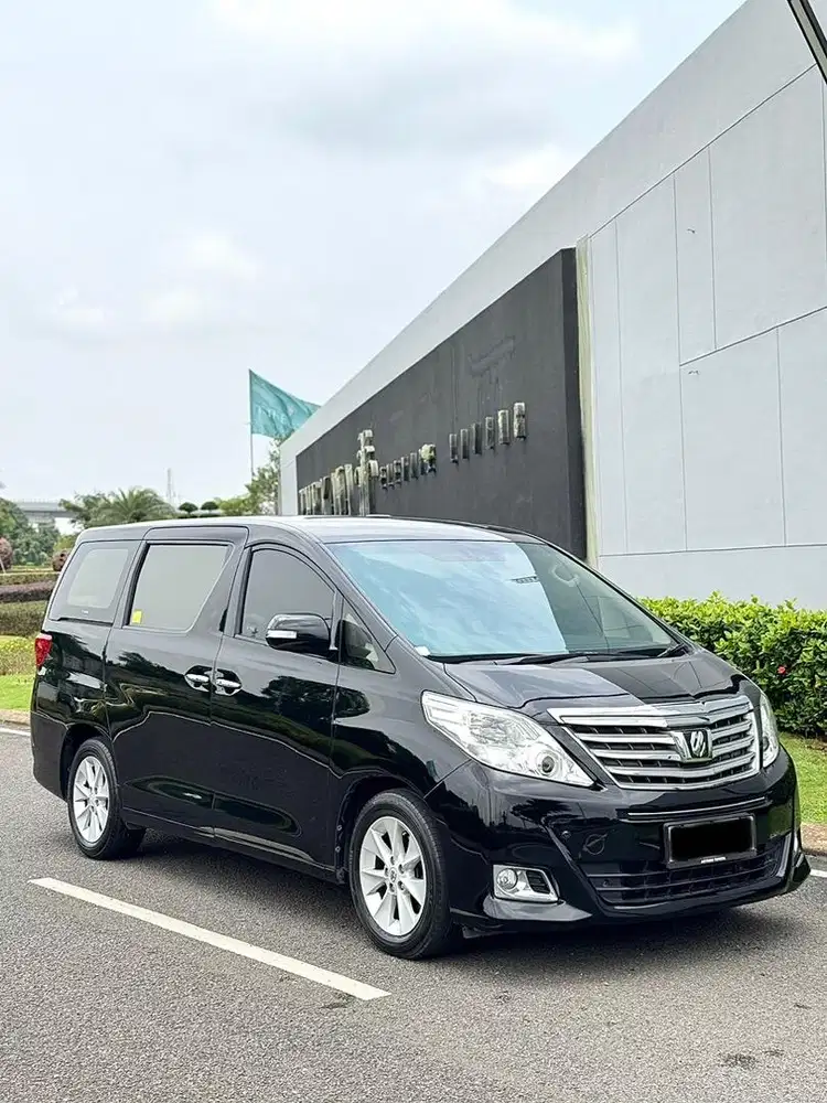 2012 MASIH PLASTIKAN! Toyota Alphard 2.4 G 2012
