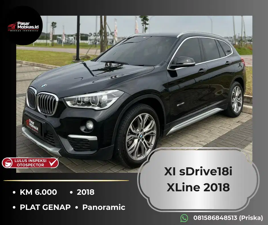 BMW X1 sDRIVE18i XLine AT MATIC 2018 GENAP
