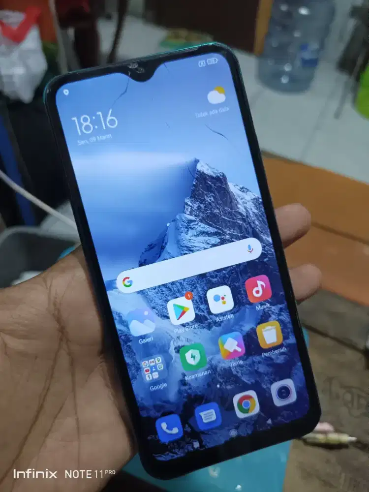 Redmi 9 ram 3/32gb hp aja batangan