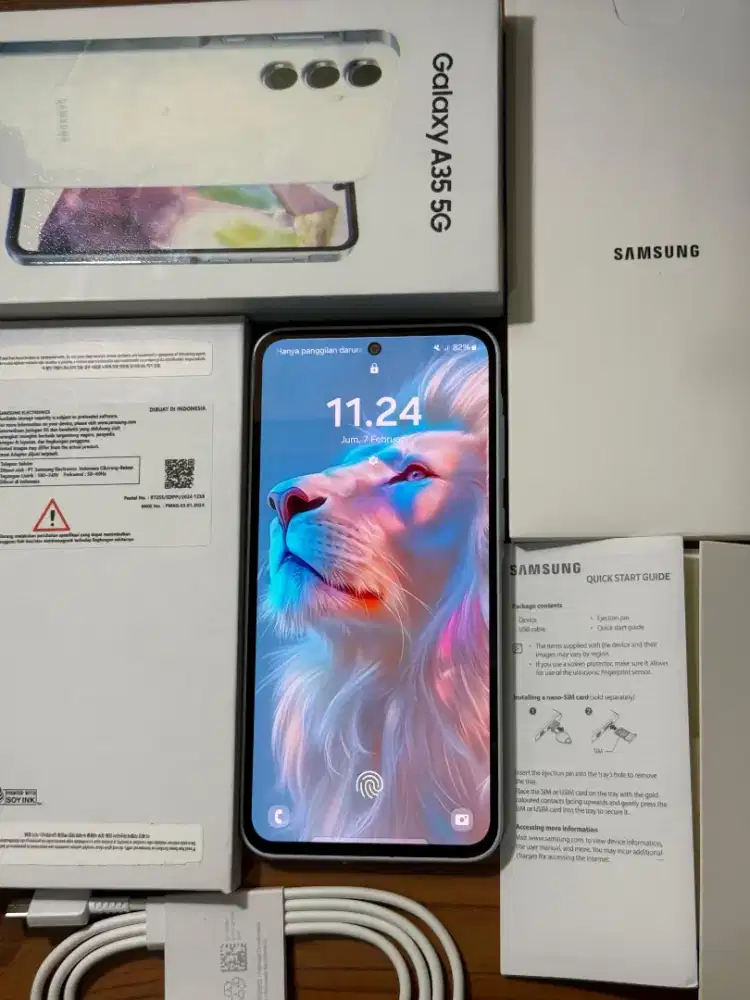 Samsung A35 5G 8/256 Mulus Resmi SEIN