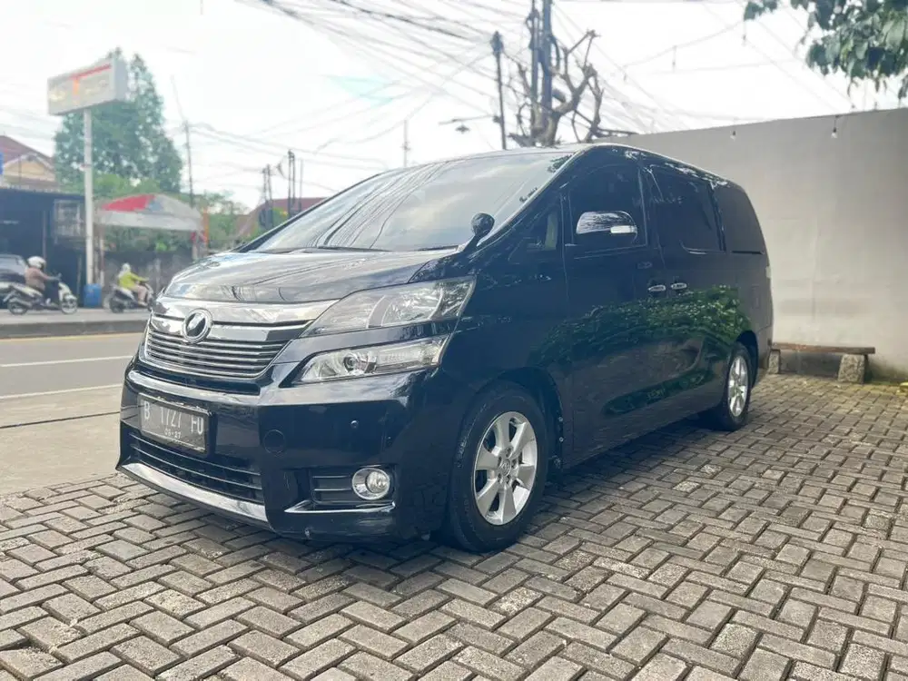 (TANPA DP) Vellfire 2.4 X AT 2012 Sunroof