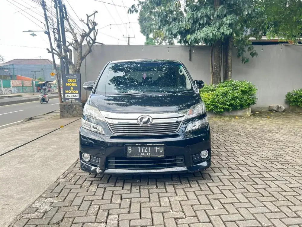 (TANPA DP) Vellfire 2.4 X AT 2012 Sunroof