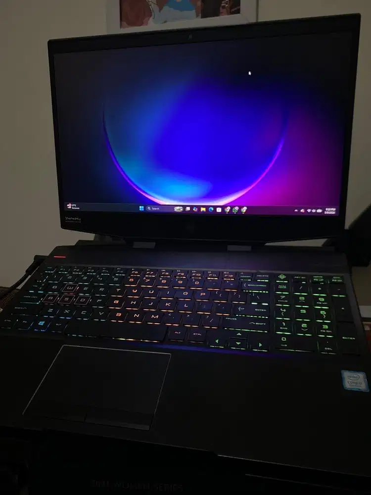 HP Omen 15 2019 - i7 Gen 9 - RTX 2060 6GB - RAM 16GB - Mulus Gaming