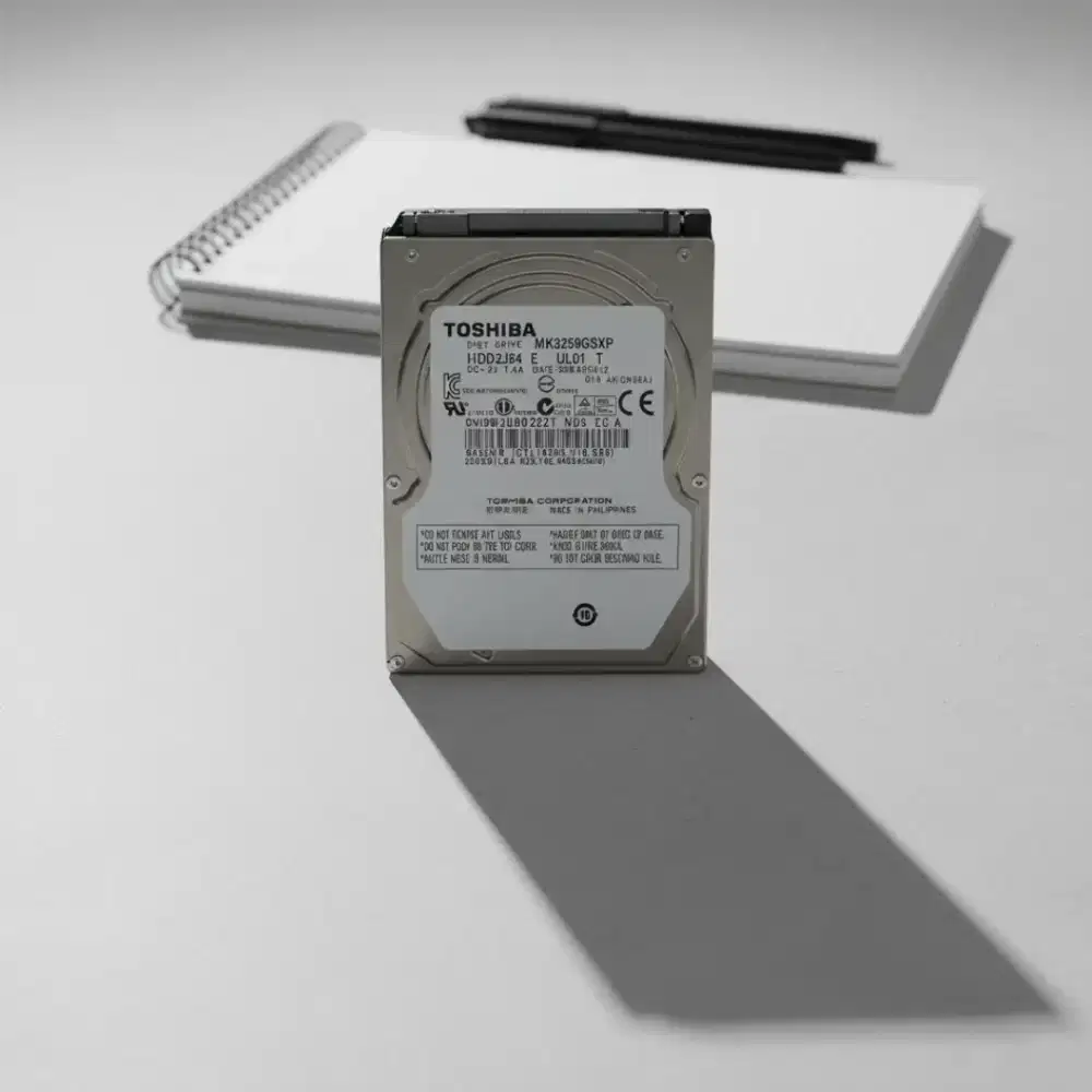 Harddisk CCTV dan Laptop