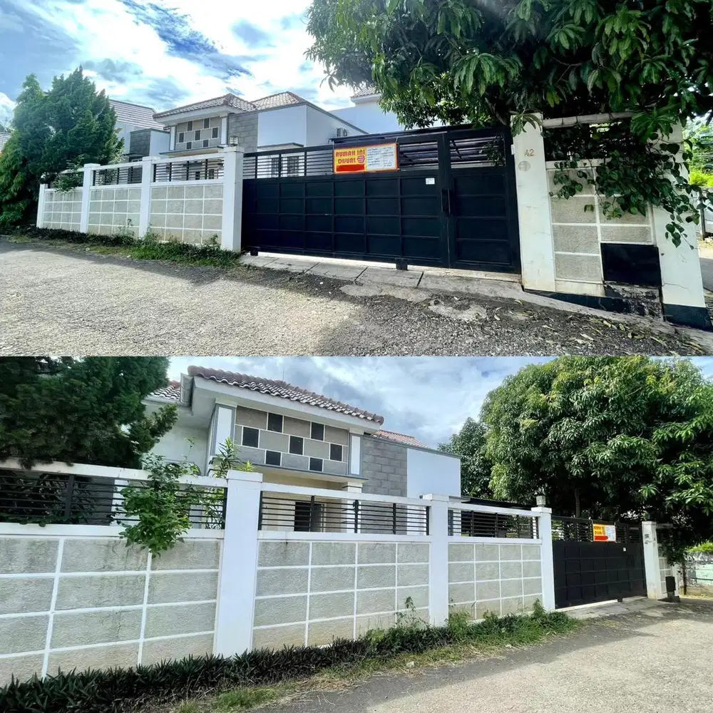 DIJUAL CEPAT Rumah + Paviliun 2 Lantai CIBUBUR (Posisi Hook)