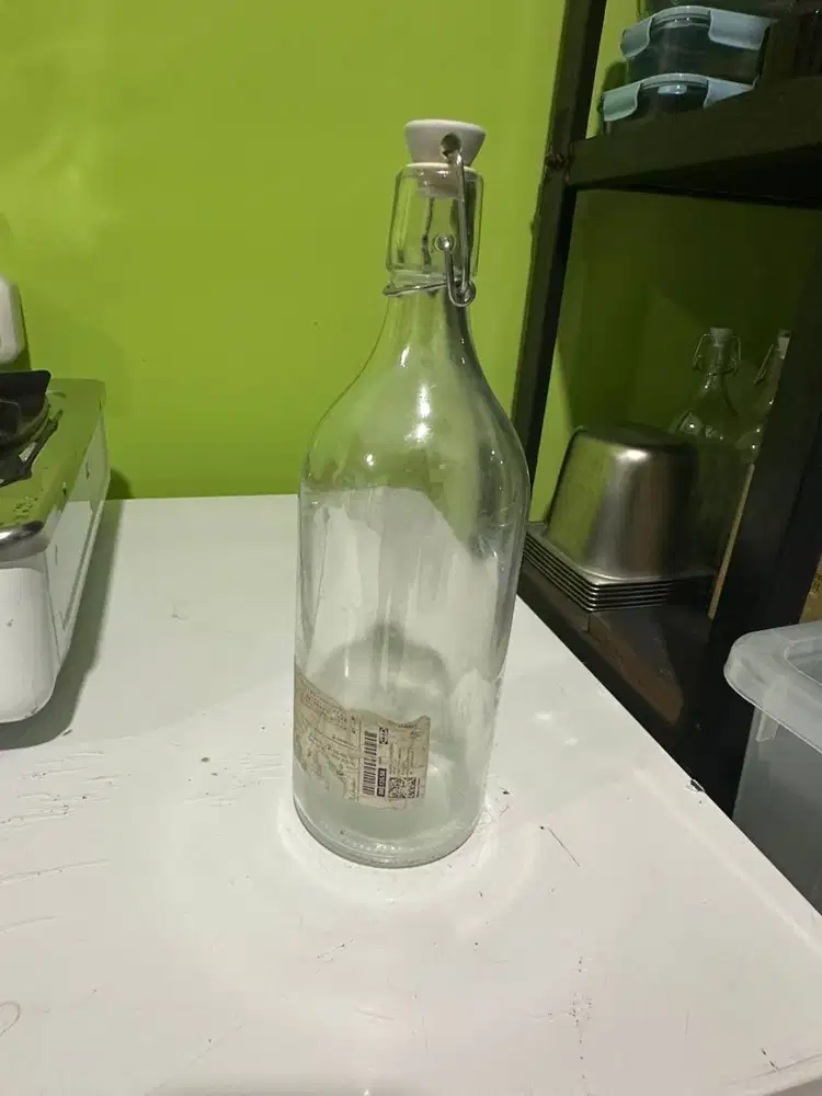 BOTOL KACA UNTUK SIRUP