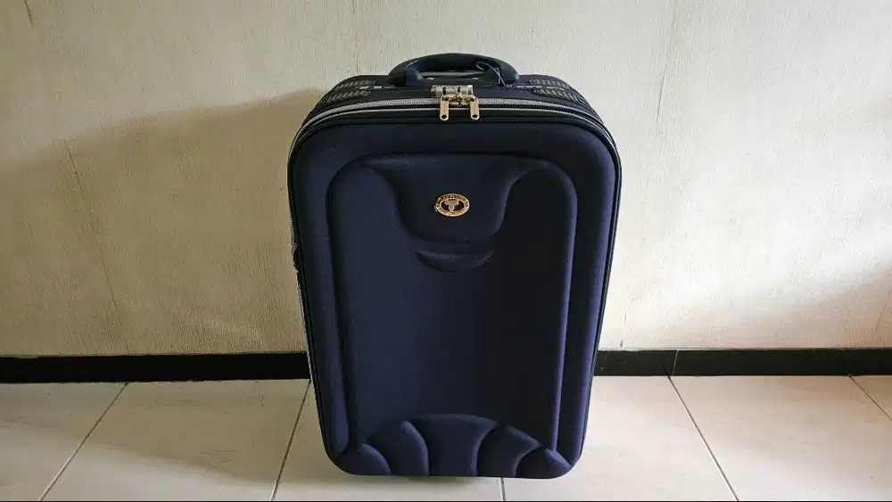 Koper Kanvas Travel Time Bagus