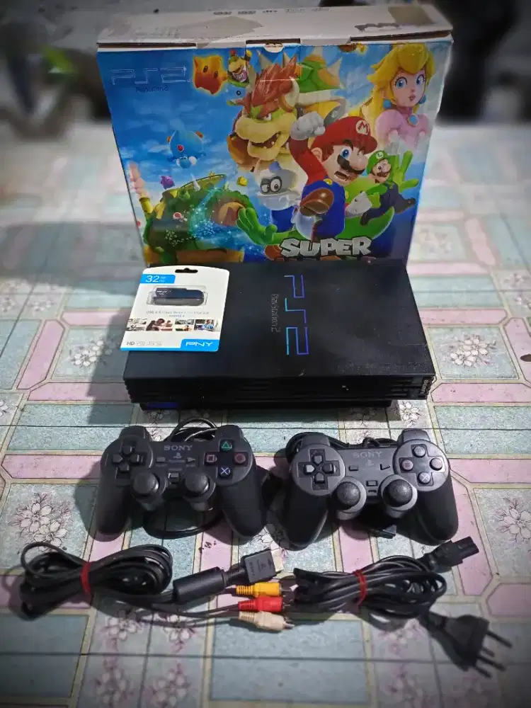 Ps2 fat/tebal matrix 24 games (bekas)