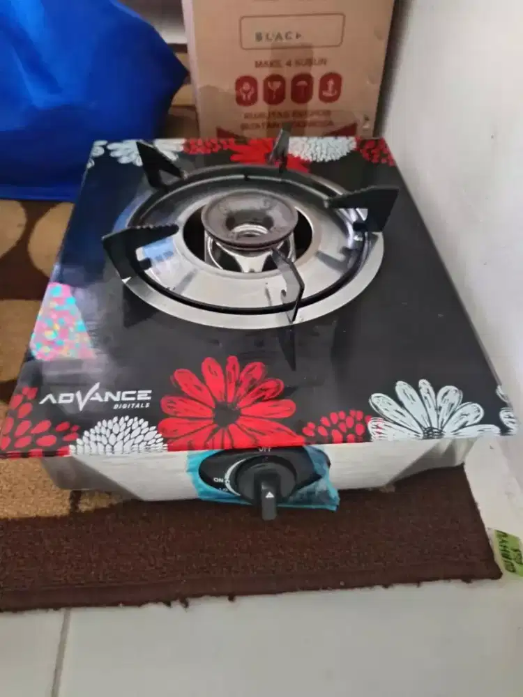 Kompor 1 tungku dengan regulator