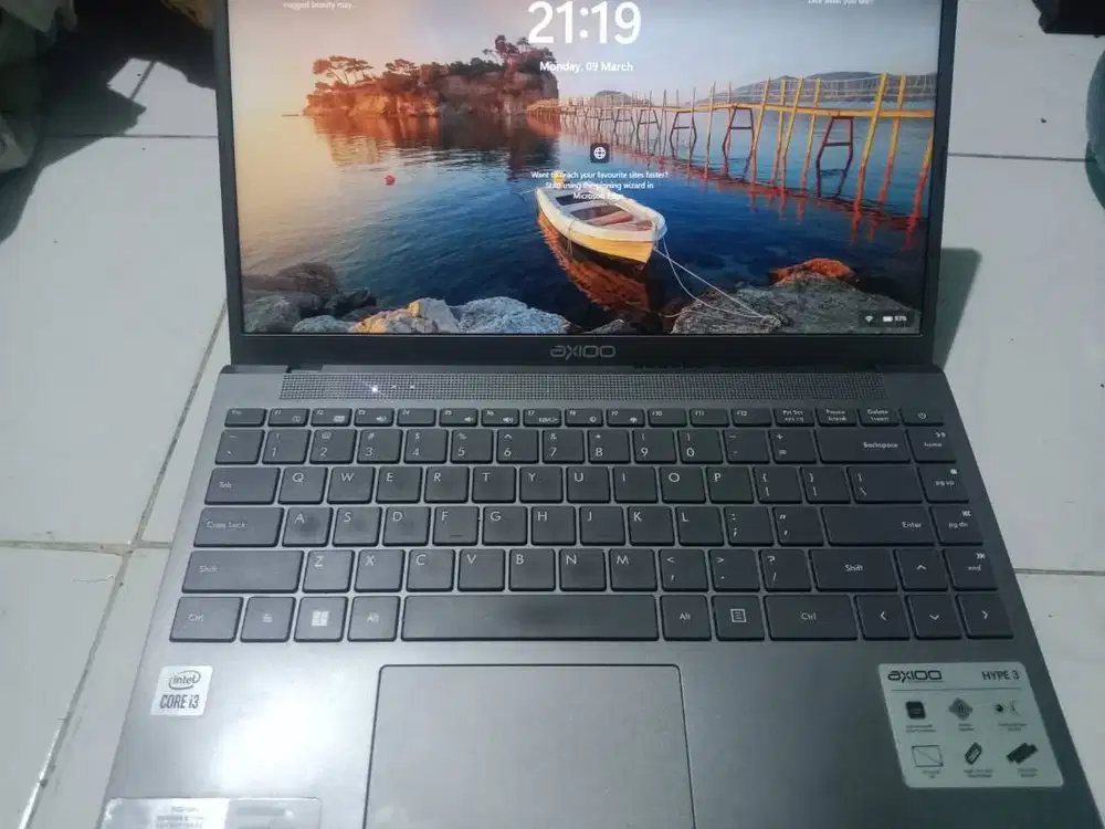 Laptop Axioo Hype 3 Core i3 RAM 8GB Murah Normal