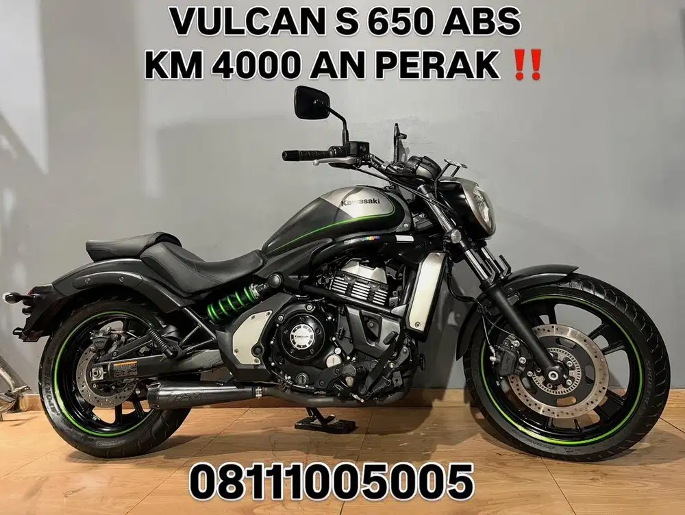 KM 4 RIBU PERAK , KAWASAKI VUNCAL 650 S ABS TH 2015 SUPER
