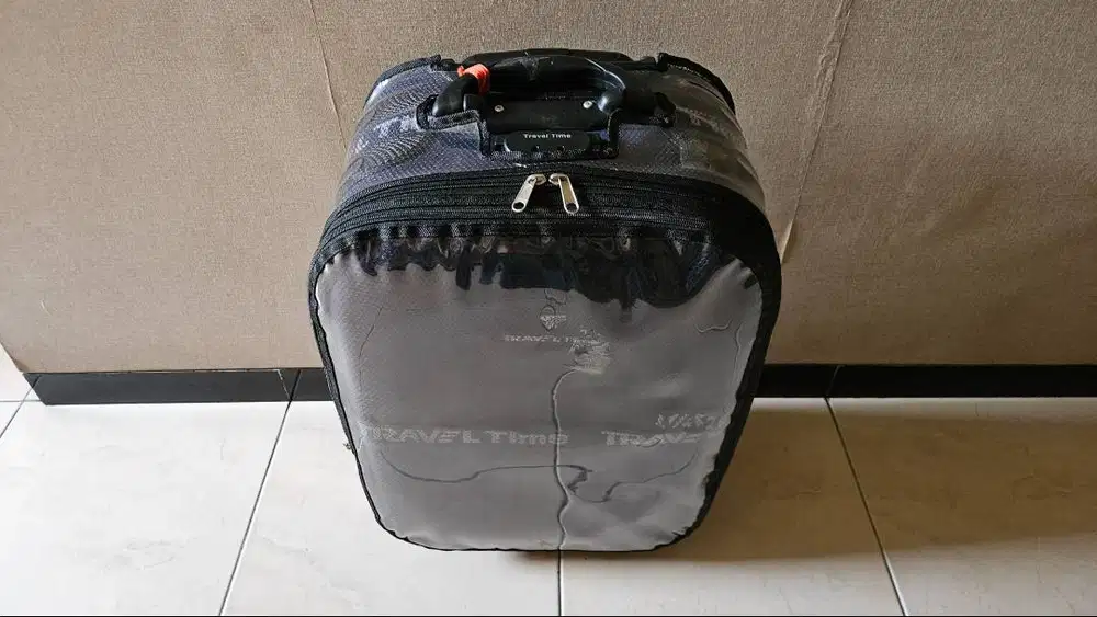 Koper Kanvas Travel Time Cabin Bagus