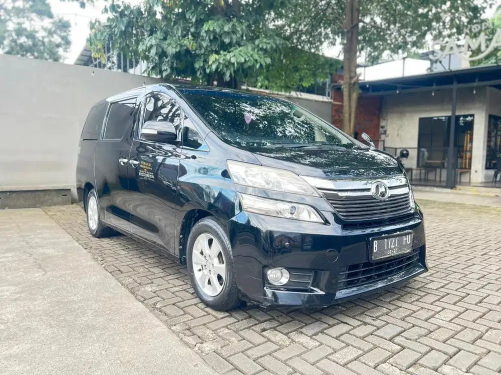 (TANPA DP) Vellfire 2.4 X AT 2012 Sunroof