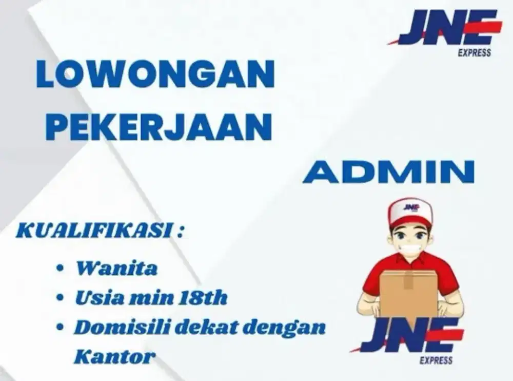 Loker Staff Admin Expedisi