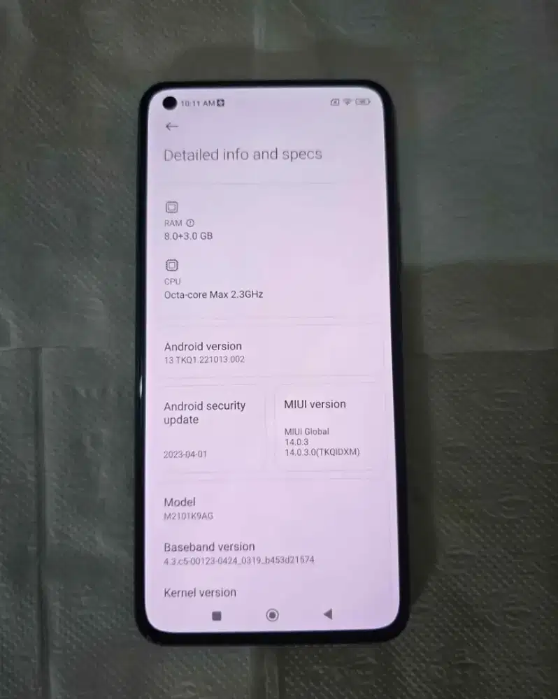 XIAOMI 11 Lite RAM 8+3/128 FULLSET