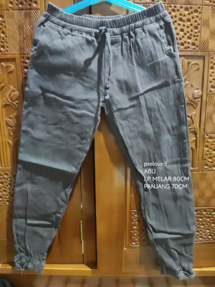 Celana anak abu abu