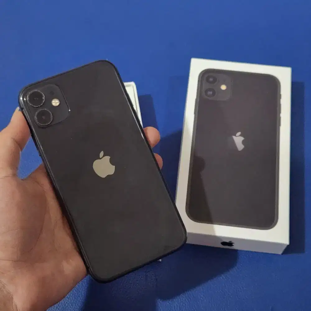 iPhone 11 128gb garansi iBox fullset mulus no minus