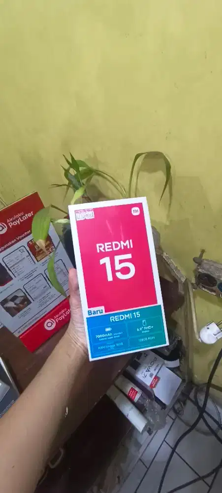 New : Redmi 15 8+8/128 4G murah