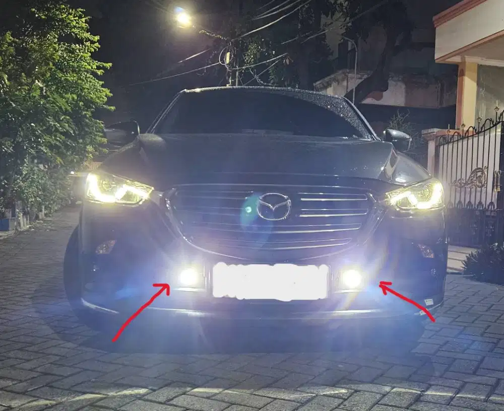Lampu Tembak Laser 1 Mata Luminos Q5 Hi Lo
