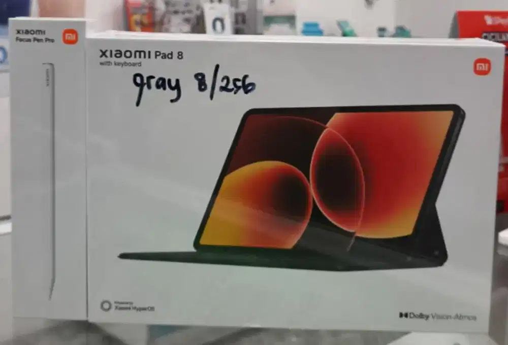 FREE KEYBOARD PEN ORI Xiaomi Pad 8 Grey 8GB+256GB BNIB Garansi Resmi