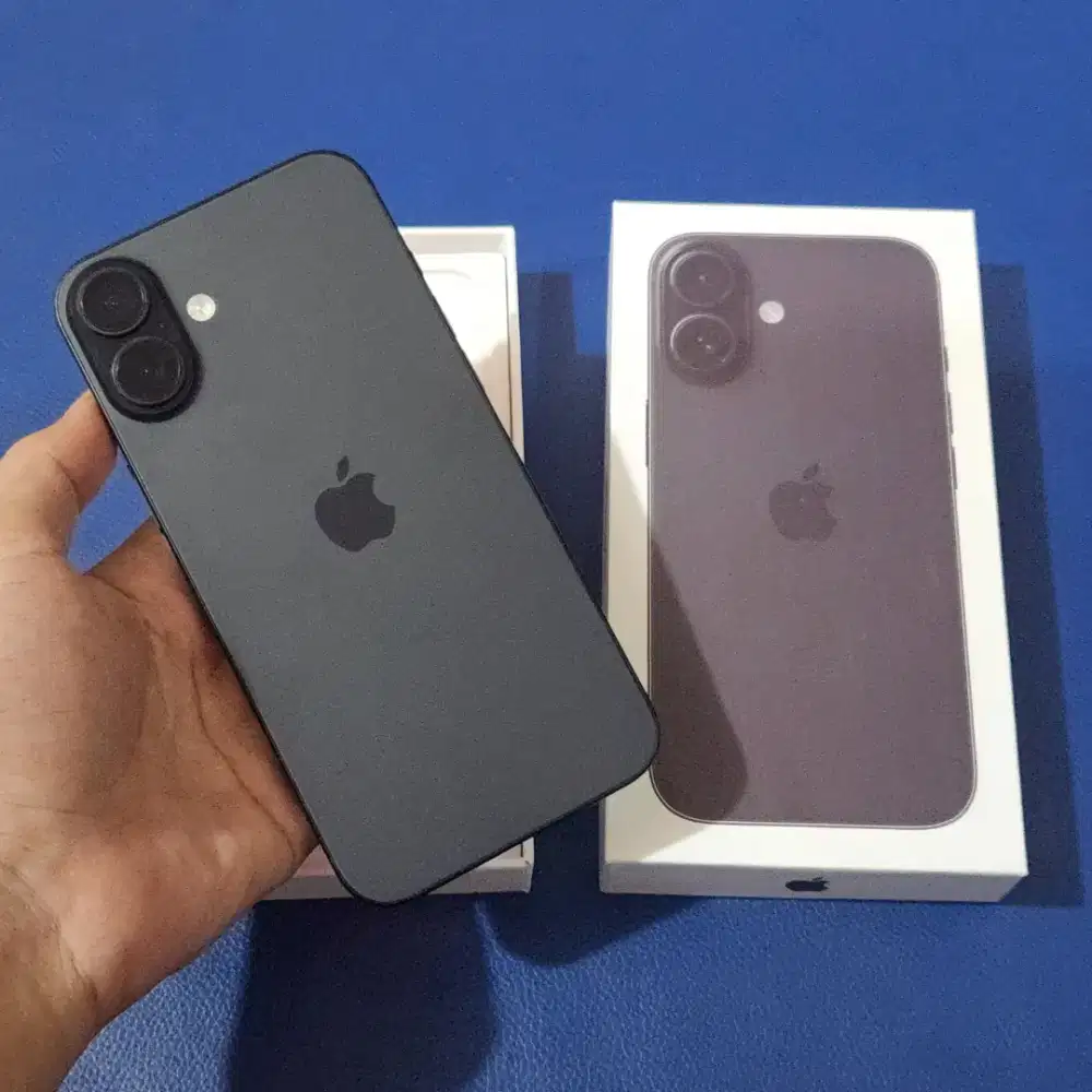 iPhone 16 plus 128gb fullset mulus no minus