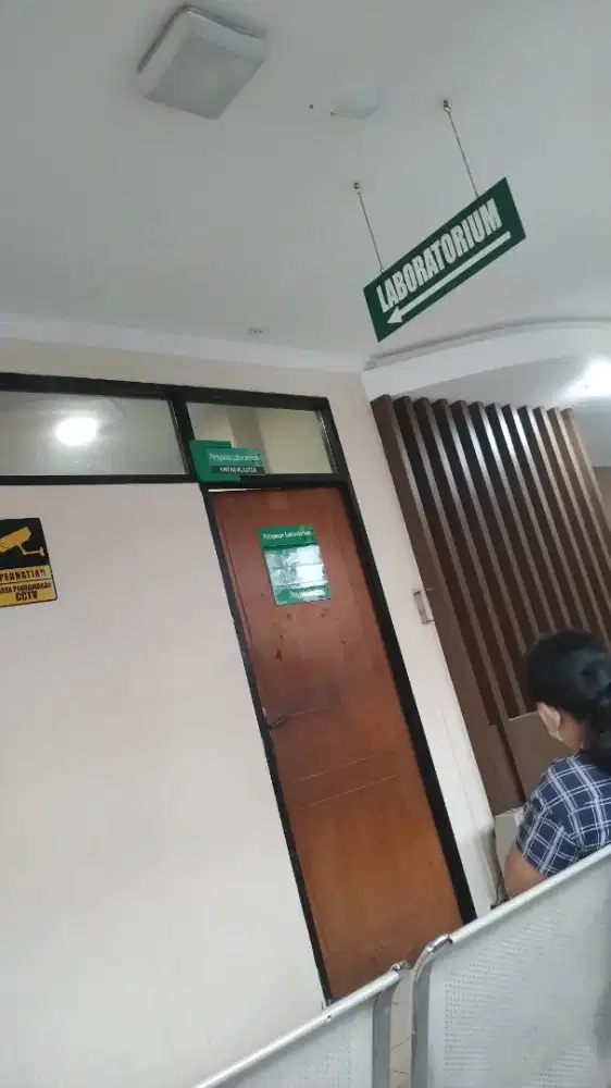 Di butuhkan untuk menunggu pasien di rs