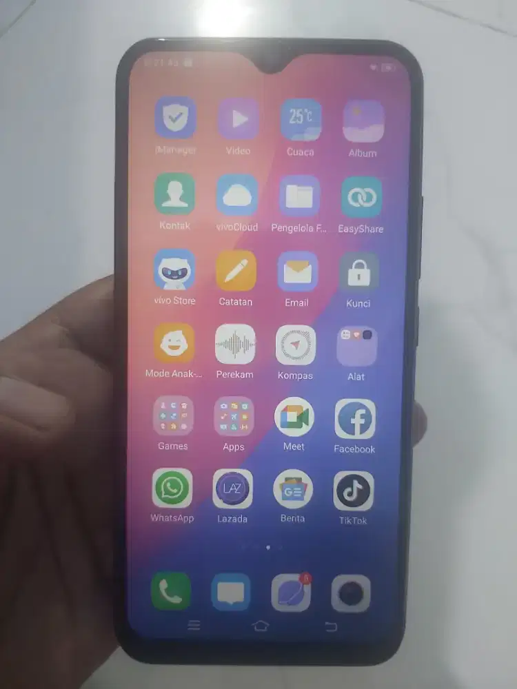 Vivo y15(4/64) pemakaian