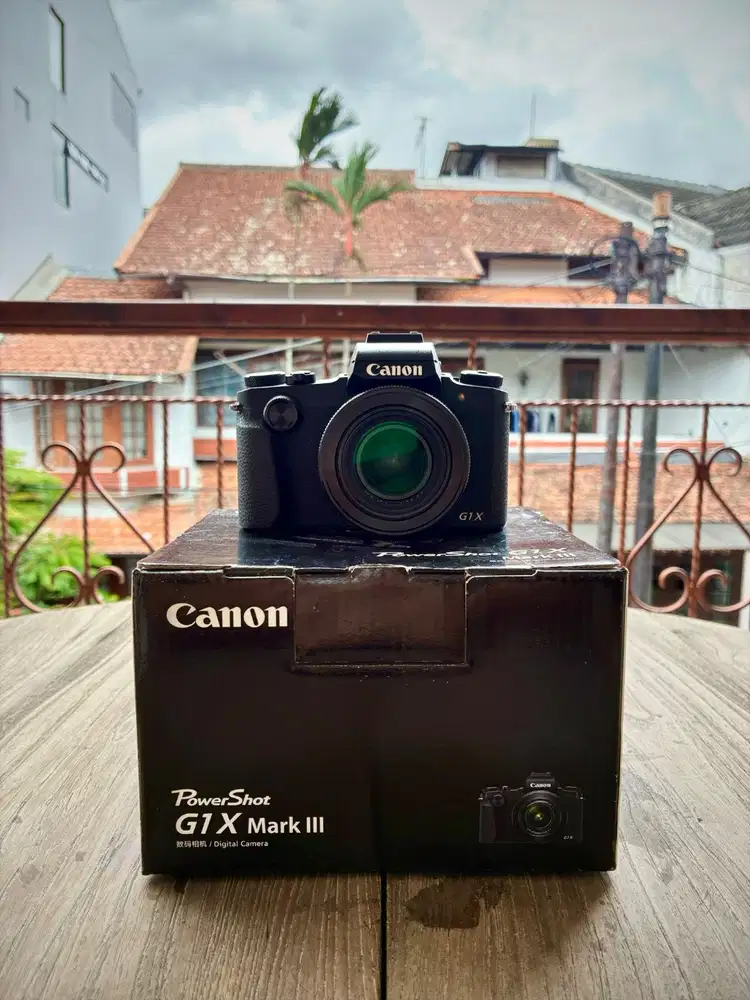 Canon Powershot G1X Mark iii (Kamera Digital) | Rare, Resmi Datascrip