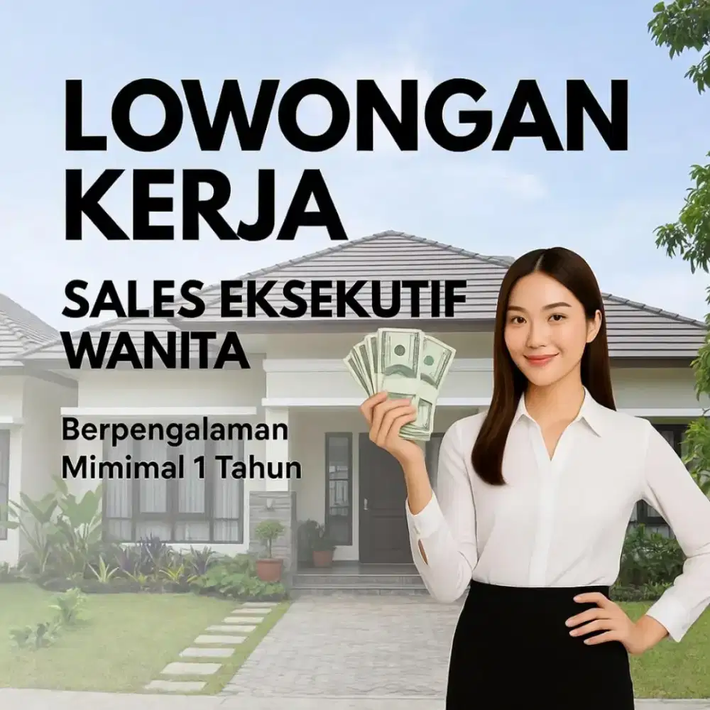 Dicari Sales Executive Wanita