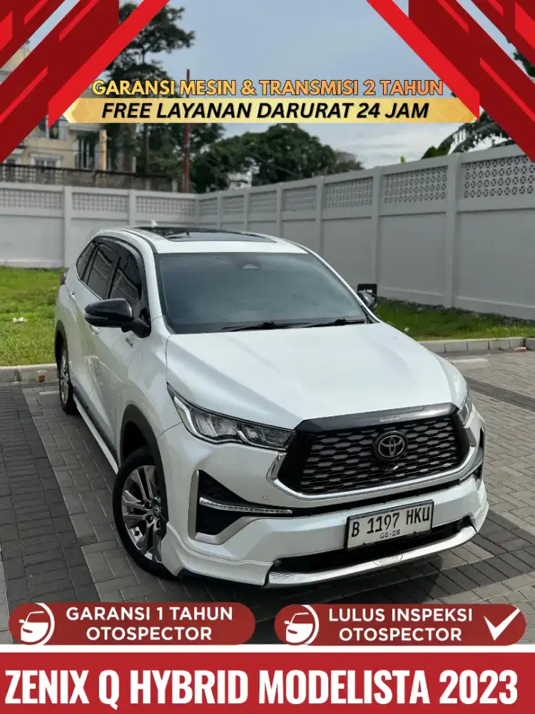 Toyota Zenix Q Hybrid Modelista 2023 Zenix Hybrid Zenix Q Hybrid 2023