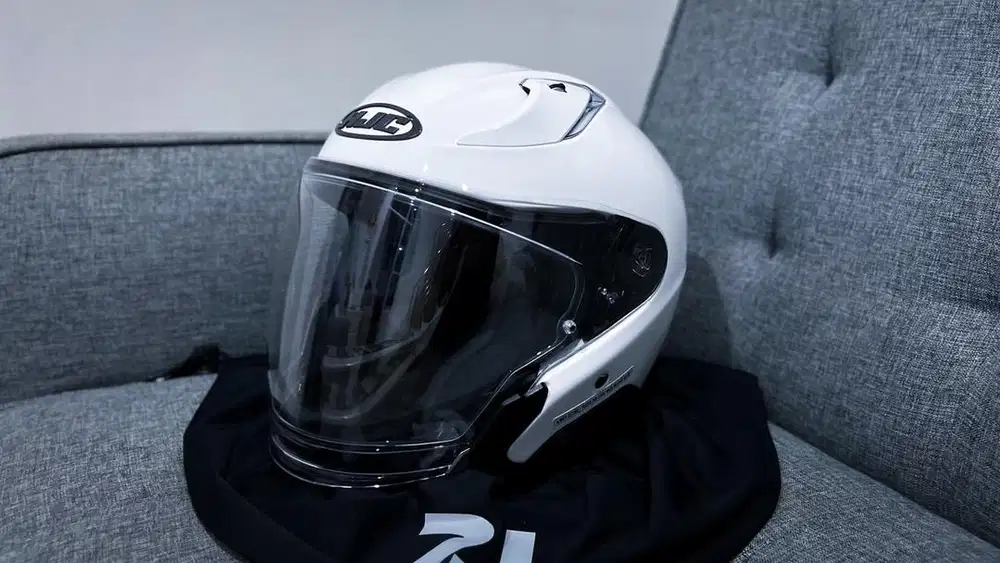 HJC RPHA 31 Gloss White Size L SNI