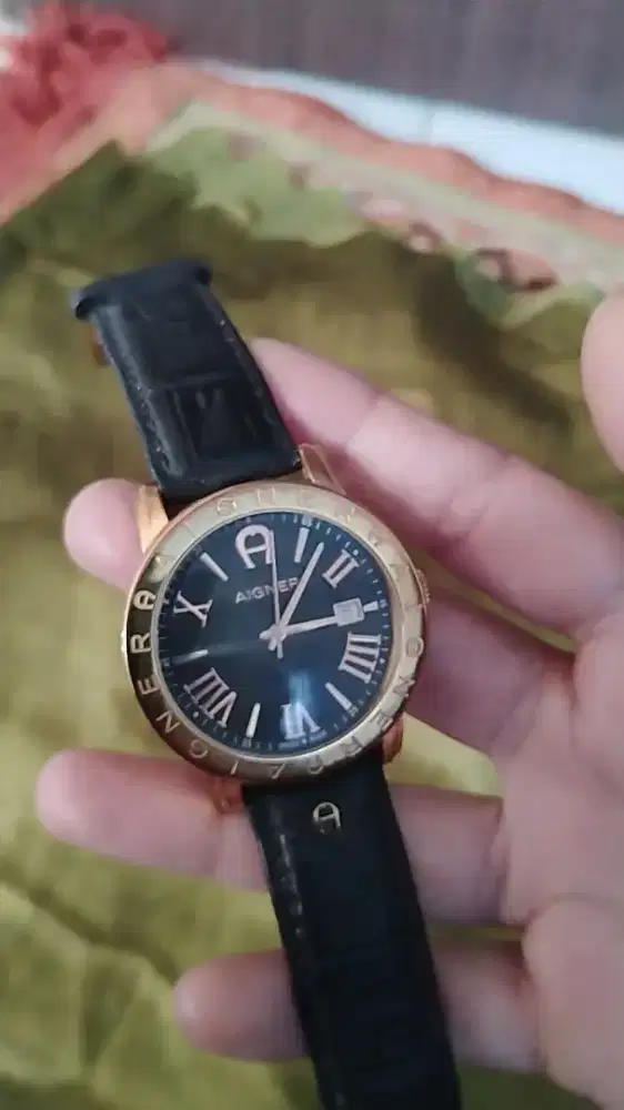 [PRELOVED] Jam Tangan Pria AIGNER 100% Authentic