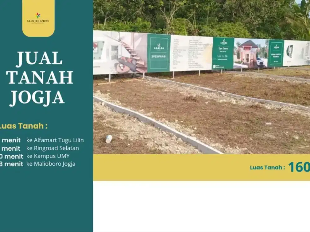 Promo Tanah 160 m² Bangunjiwo Kasihan – Dekat Kampus UMY & Fasilitas Umum
