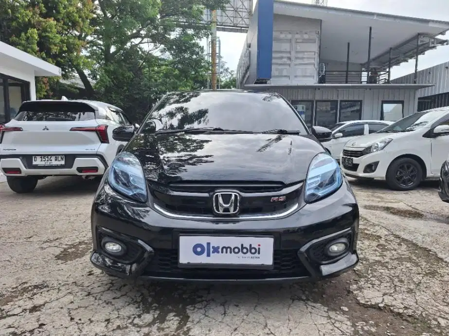 DP MURAH Honda Brio 1.2 RS Bensin-AT 2018 Hitam CEVDB