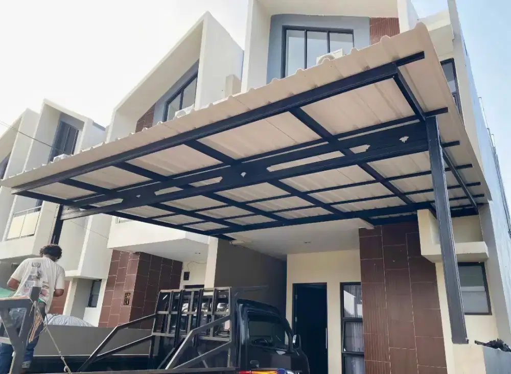 Kanopi baja ringan atap alderon