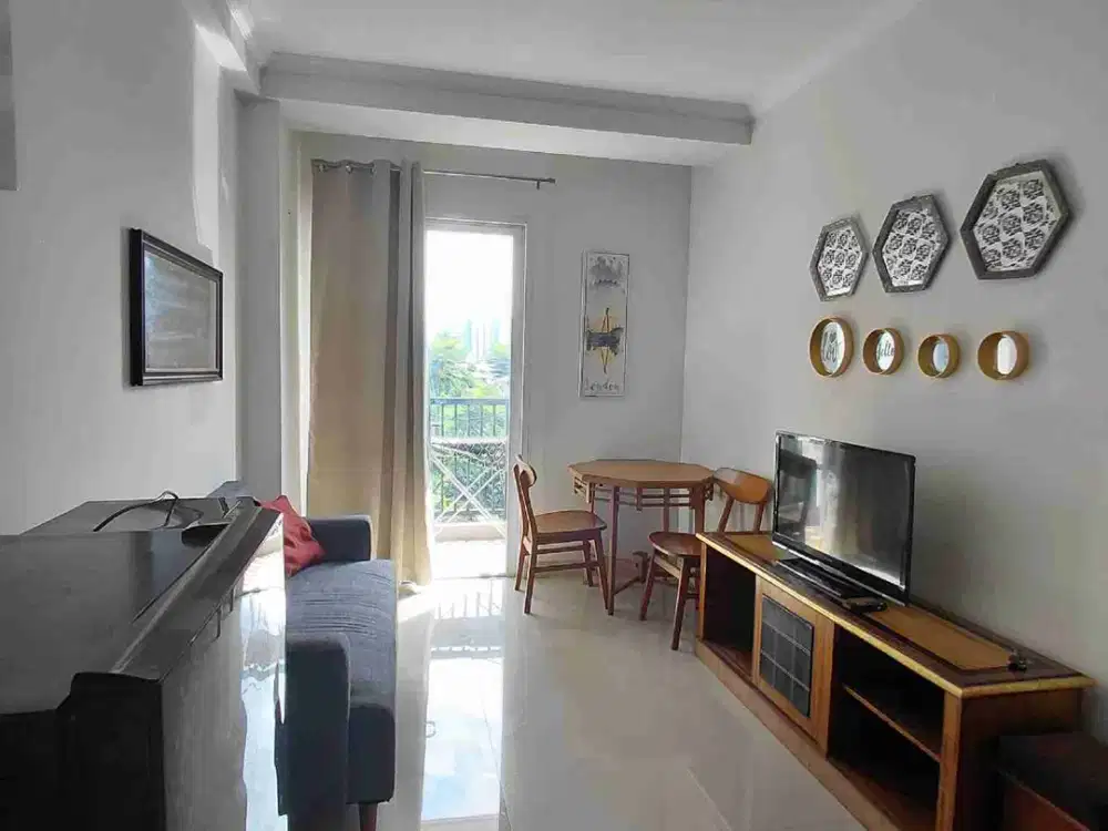 disewakan 2 bedroom apartemen signature park grande lantai rendah